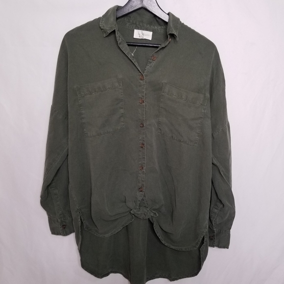 Lou & Grey Galaxy front tie shirt - Picture 6 of 10